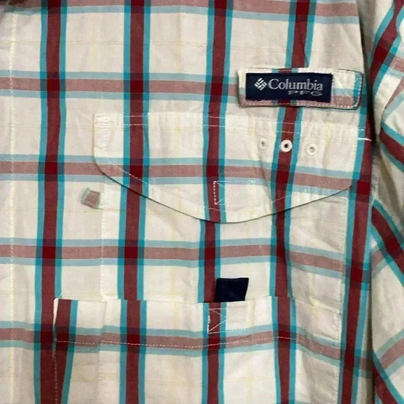 COLUMBIA PFG SUPER BONEHEAD MENS SIZE 2 XL LONG SLEEVE COTTON SHIRT AIR VENT - Picture 3 of 13